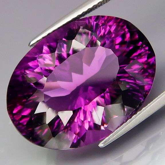 Superb 24.38ct natural violet Amethyst