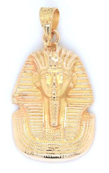 18kt Yellow gold Pharaoh pendant