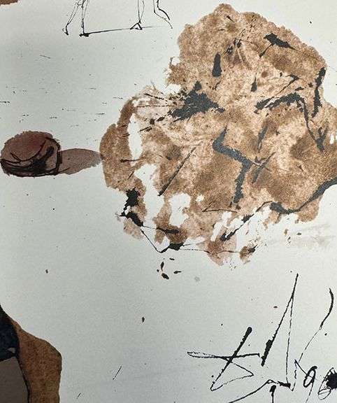 Highly Collectible and Rare Salvador Dali Original Llithograph from the  'Biblia Sacra' Suite