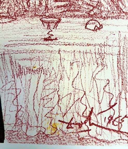 Highly Collectible and Rare Salvador Dali Original Llithograph from the 'Biblia Sacra' Suite