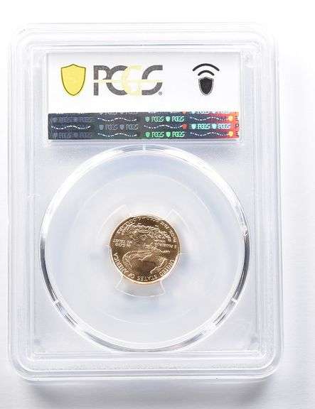 1998 $5 American Gold Eagle 1/10 Oz Gold MS70 PCGS