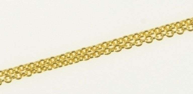 Sterling Silver 0.7mm Cable Chain Link Adjustable Necklace