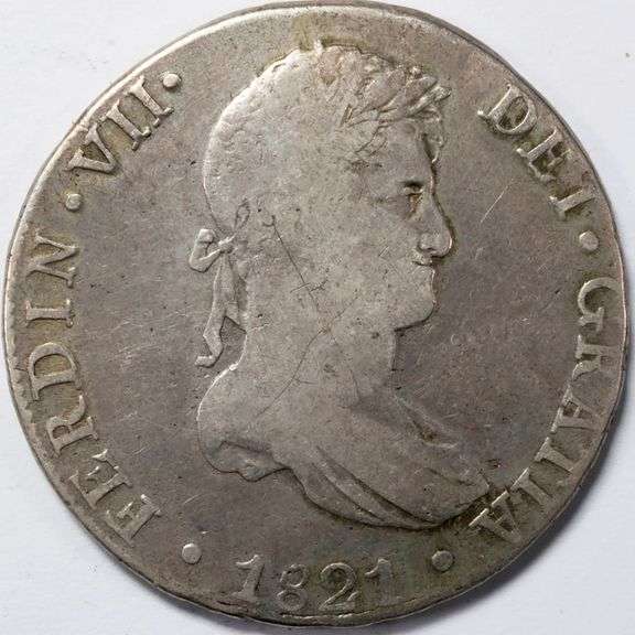 1821 Peru 8 Reales