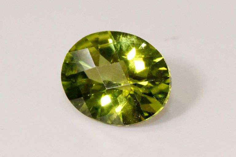 Checkerboard Peridot - 4.56 cts.