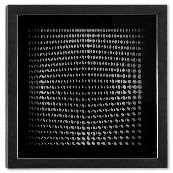 Trois Dimensions Optique de la serie Cinetiques by Vasarely