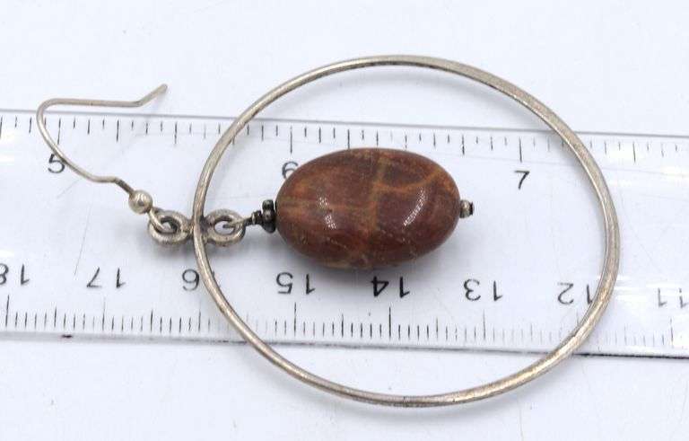 Group lot of vintage 925 sterling silver earrings