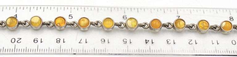 Group lot of 6 Vintage 925 sterling silver bracelets