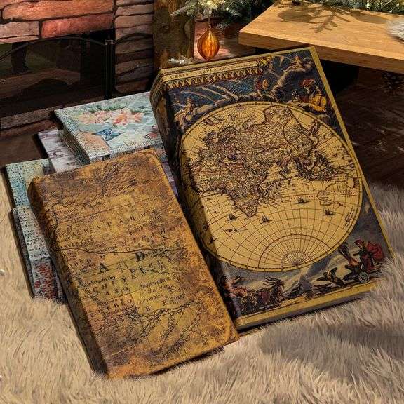 Book Style Hidden Safe Storage