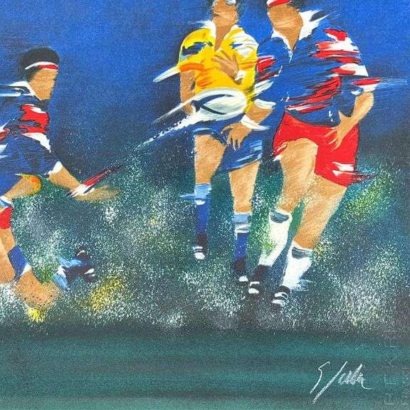 Rugby by Victor Spahn