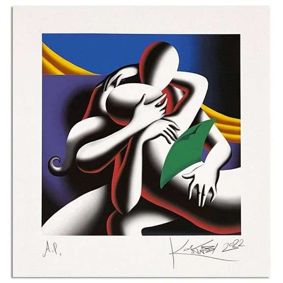 Transcending the Material by Mark Kostabi