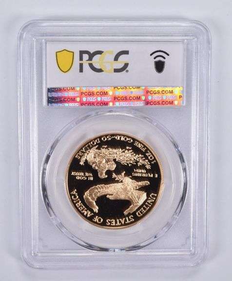 1997-W $50 American Gold Eagle 1 Oz Gold PR70 DCAM PCGS