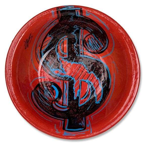 Dollar Sign by Steve Kaufman