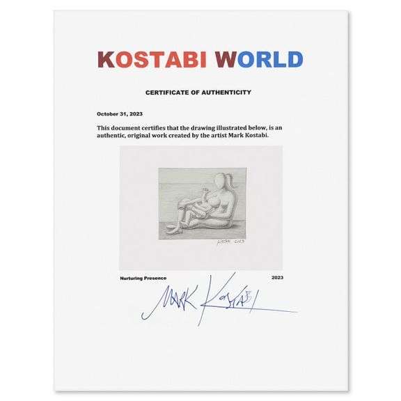 Nurturing Presense by Mark Kostabi