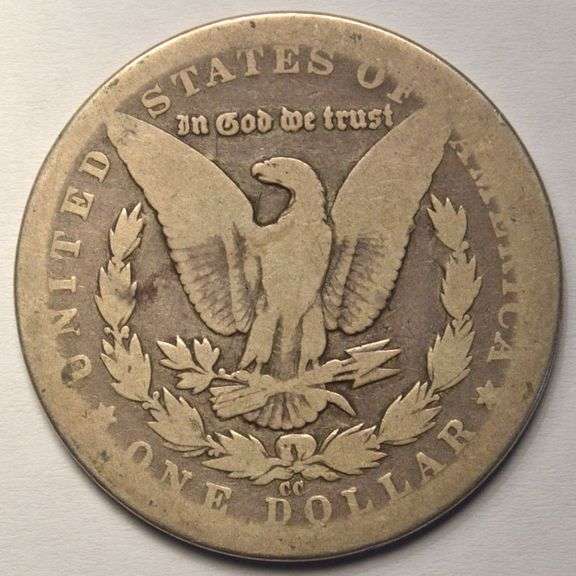 1879-CC Morgan Silver Dollar VAM-2B, Circulated.