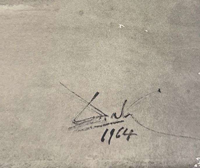 Highly Collectible and Rare Salvador Dali Original Llithograph from the 'Biblia Sacra' Suite