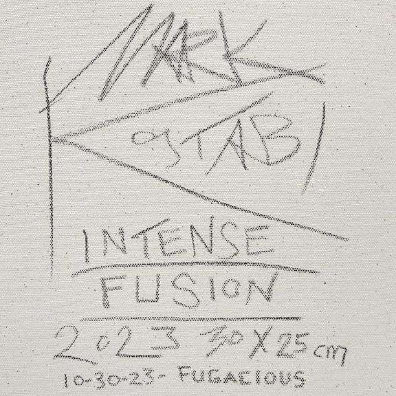 Intense Fusion by Mark Kostabi