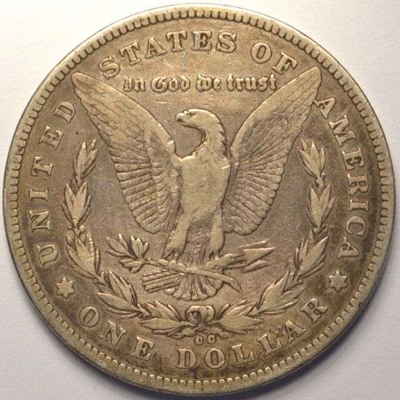 1878-CC Morgan Silver Dollar VAM-6 Circulated.