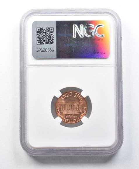 MS65 RD 1970-S Small Date Lincoln Memorial Cent NGC