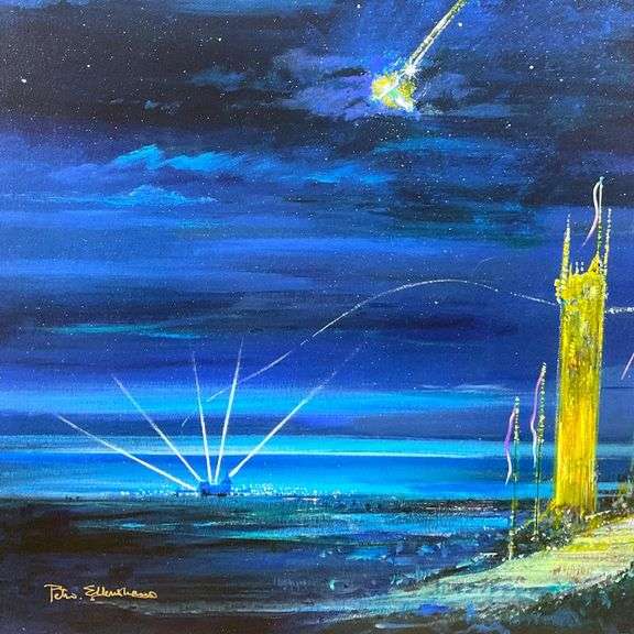 Gold Castle by Peter Ellenshaw