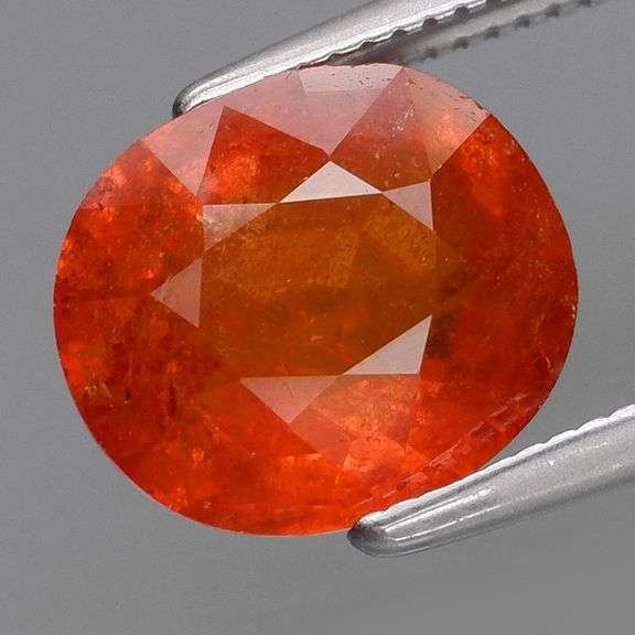 Rich 3.28ct top orange Namibian Garnet