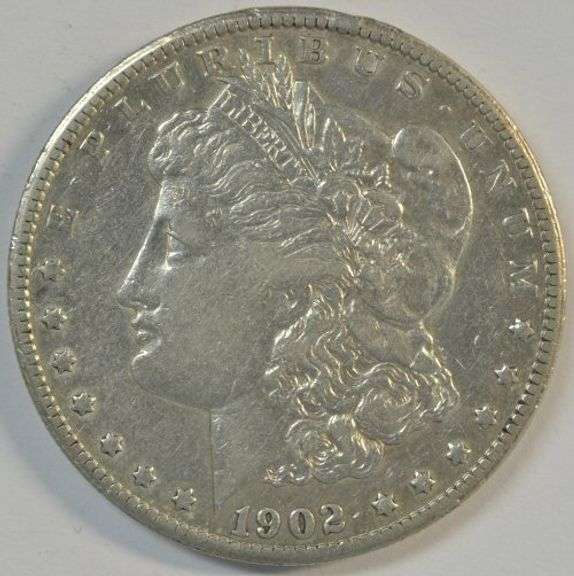 Very high end rare 1902-S Morgan Silver Dollar. XF/AU