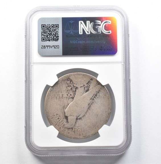 1922-S Peace Silver Dollar Fair 2 NGC Lowball
