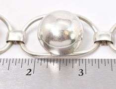 Very Interesting 925 Fancy Link Bracelet