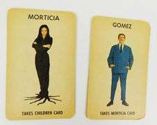 1965 The Addams Family Game Cards