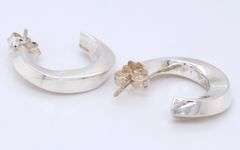 Tiffany & Co small twisted hoop earrings