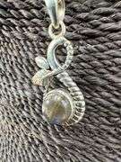 Sterling Silver Genuine Labradorite Pendant