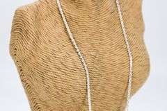 Sterling Silver Diamond-Cut Wheat Chain 2.7mm Solid 925 New Spiga Necklace 16"
