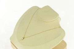 14K Yellow Gold 0.60 Ct Round Solitaire Vintage Classic Pendant