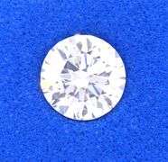 1.03ctw round brilliant cut lab grown diamond