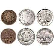 Old American Coins 1859 Collection