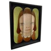 Miss Margaret Skateboard Triptych by Yoshitomo Nara