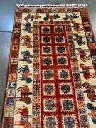 EXQUISITE UNIQUE KAZAK RUNNER 2'.7"x9'.8"