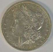 Lovely scarce AU 1891-O Morgan Silver Dollar. Nice