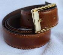 Classy Fine Quality Leather Belt, Made In Italy