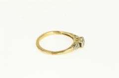 14K Yellow Gold 1940's Diamond Classic Promise Ring