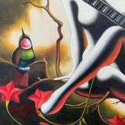 Distant Memory by Mark Kostabi
