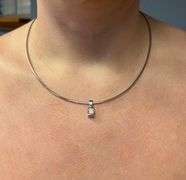 1.18CT Diamond Solitaire Pendant Necklace
