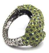 Panther Crystal bangle bracelet