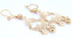 14kt Yellow gold dangle earrings