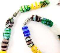 Vintage Venetian Murano Art Glass Necklace & Bracelet