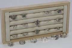 .925 Sterling Silver Ring Assortment Various Sizes & Styles (20 Ring Lot)