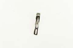 14K White Gold Classic Graduated Diamond Wave Curvy Pendant