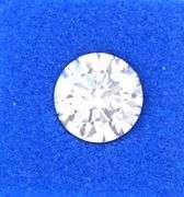 1.03ctw round brilliant cut lab grown diamond
