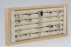 .925 Sterling Silver Curated Ring Set Lot of 20 Rings