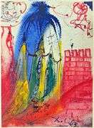 Highly Collectible Salvador Dali Lithograph From the 'Romeo and Juliet' Suite