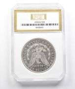 AU50 1884-S Morgan Silver Dollar PCI